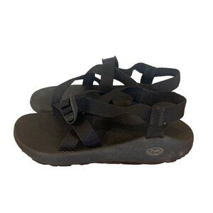 Chaco Men's Z Cloud Adjustable Strap Hiking River Sandals Size 12 Black